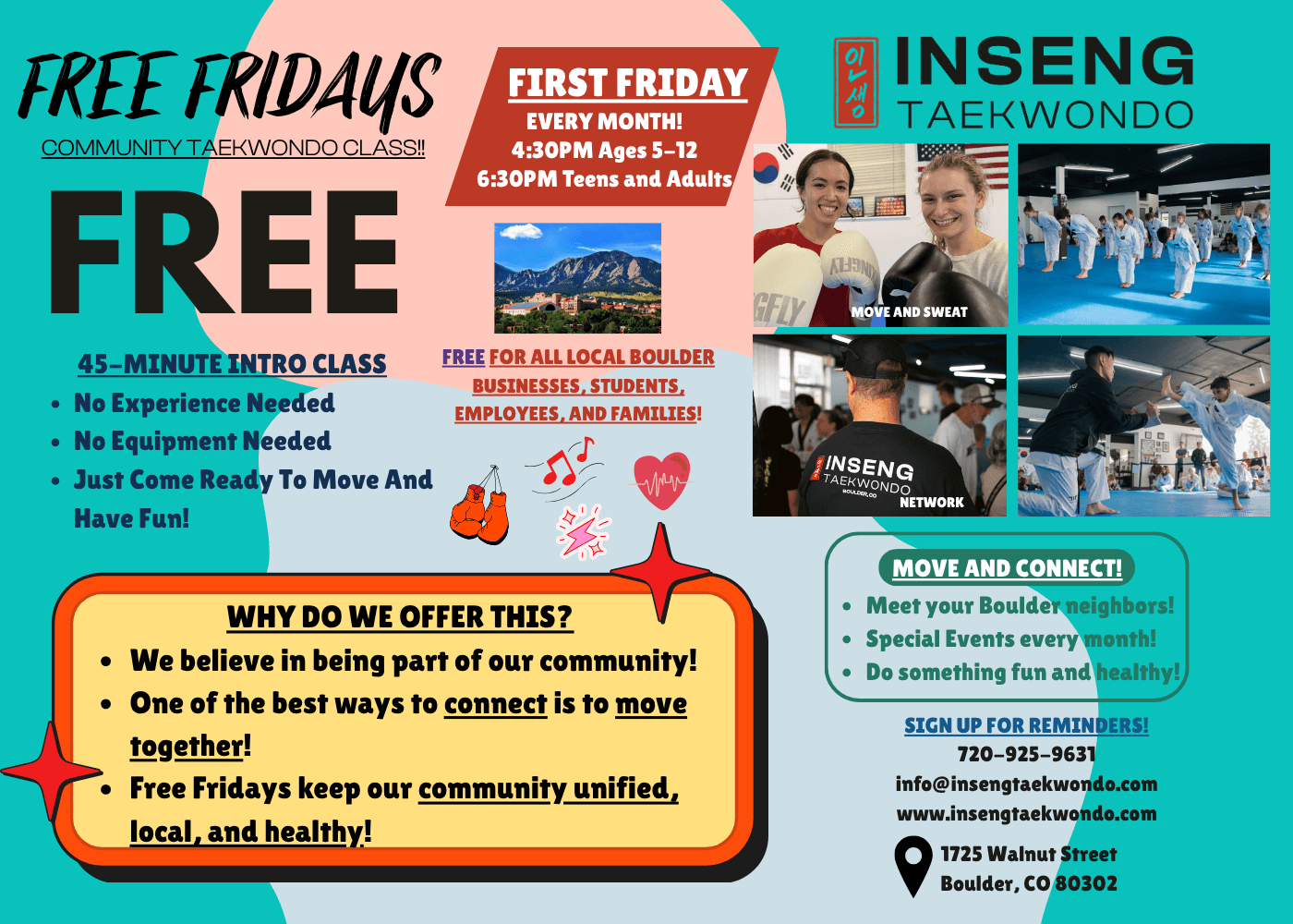Discover Taekwondo: Free Community Class