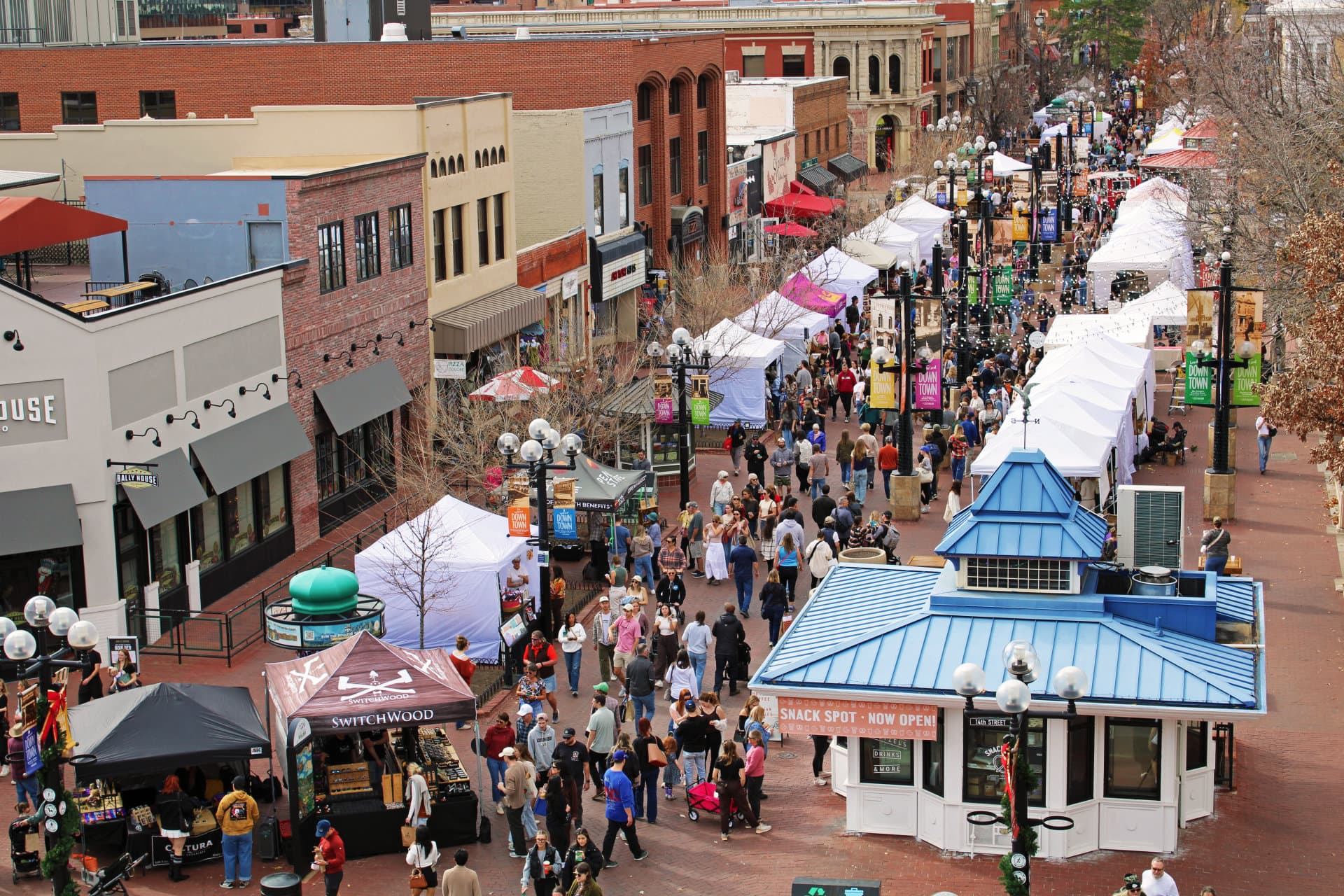 Firefly Handmade Holiday Market Boulder at Pearl Street Mall