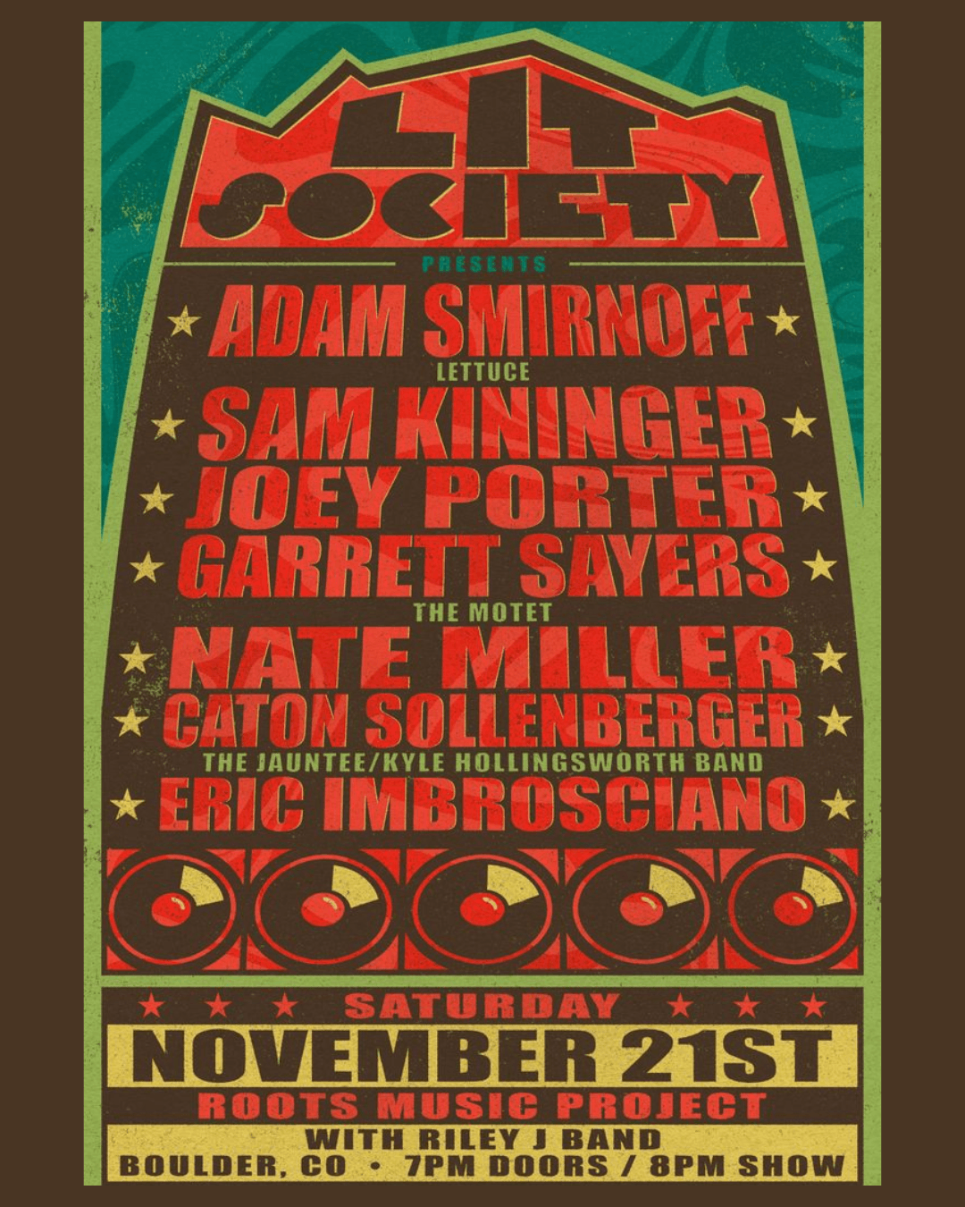 Lit Society w/ Riley J Band