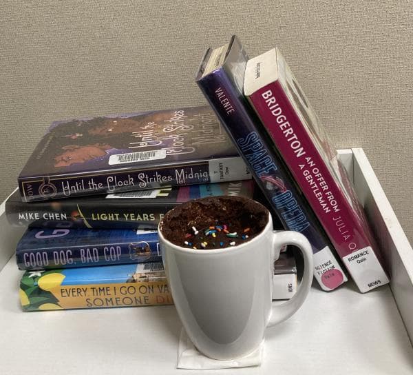 Guilty Pleasures: Books and Cake