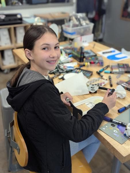 Teen Crafting for Change