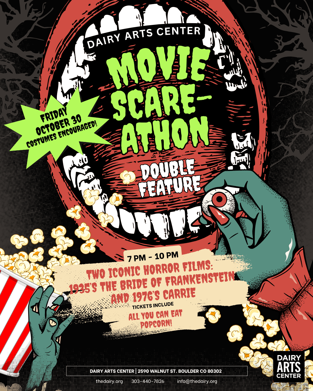 Movie Scare-a-thon Double Feature