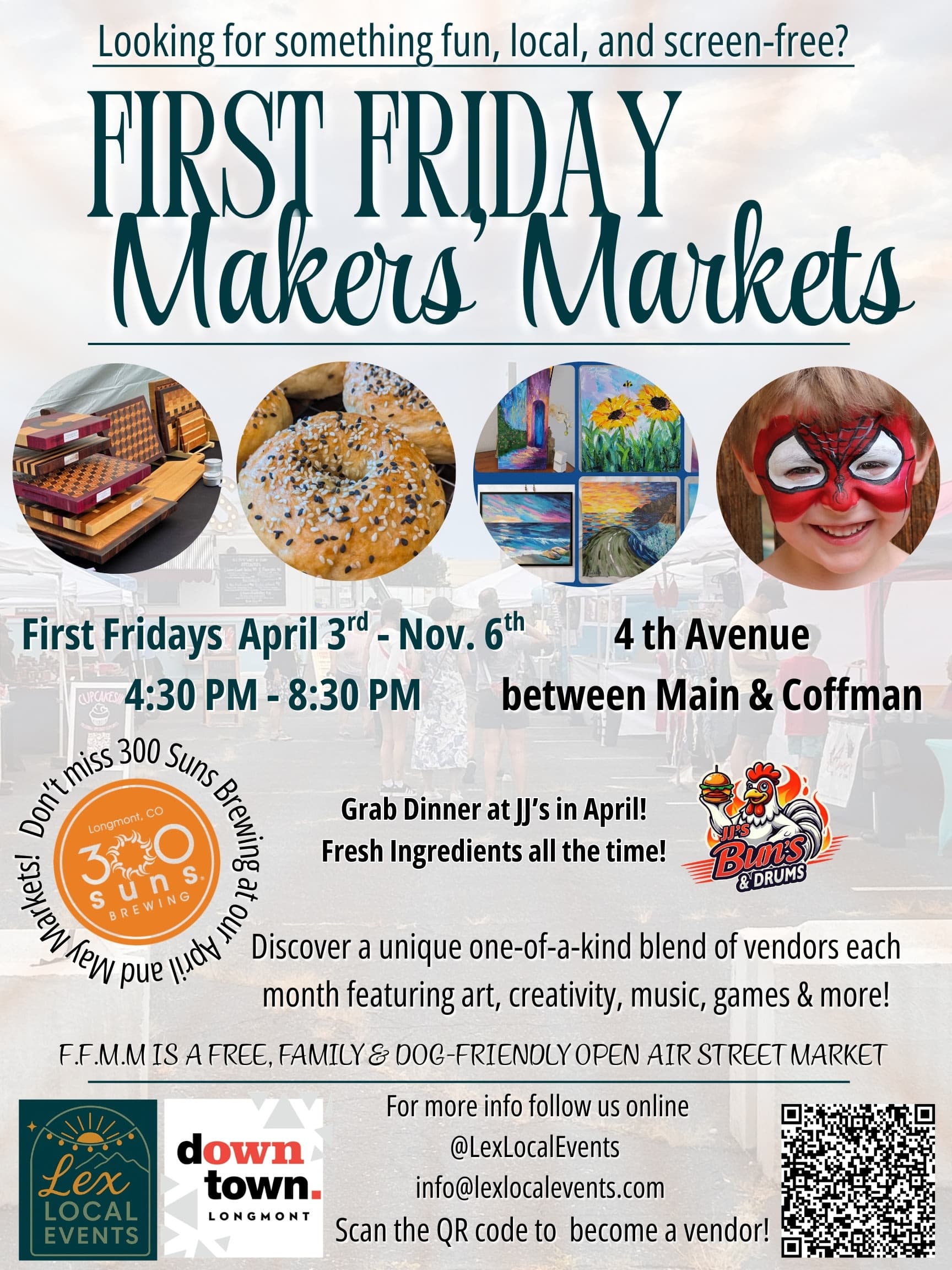 First Friday Makers Markets on Fourth