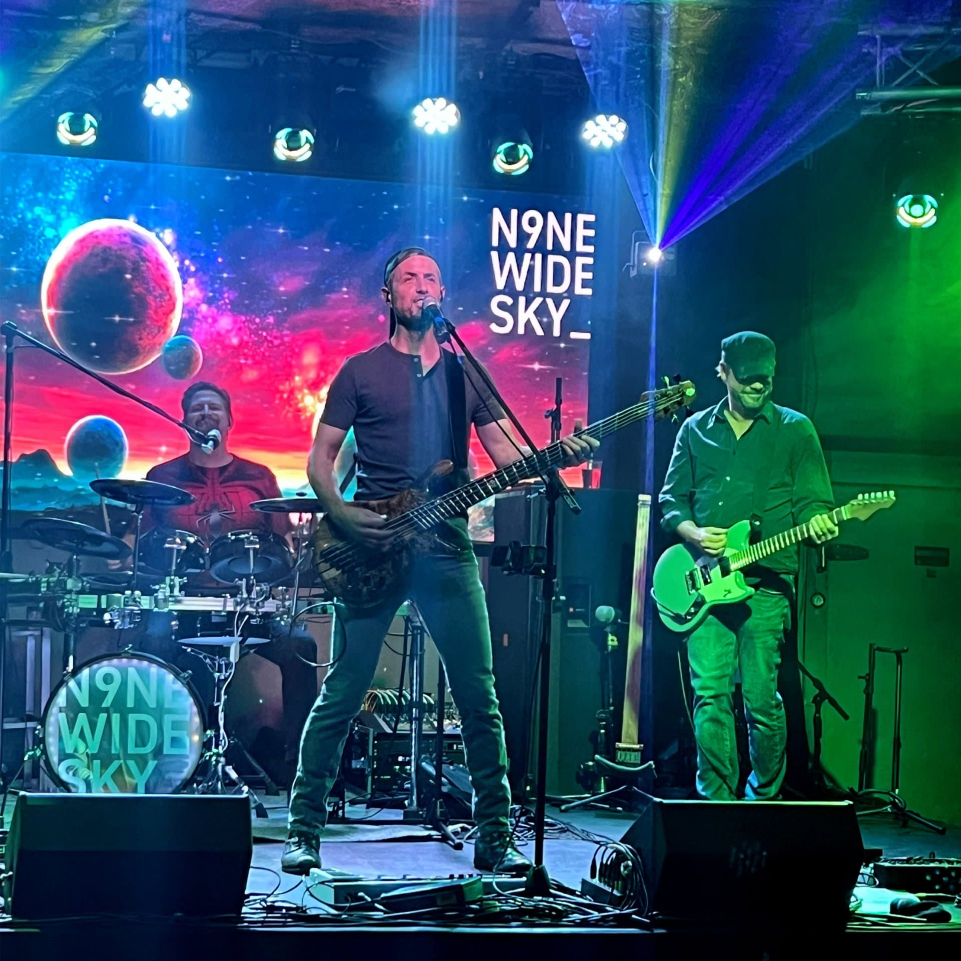 Music at Bricks on Main "Triple Header with Nine Wide Sky"