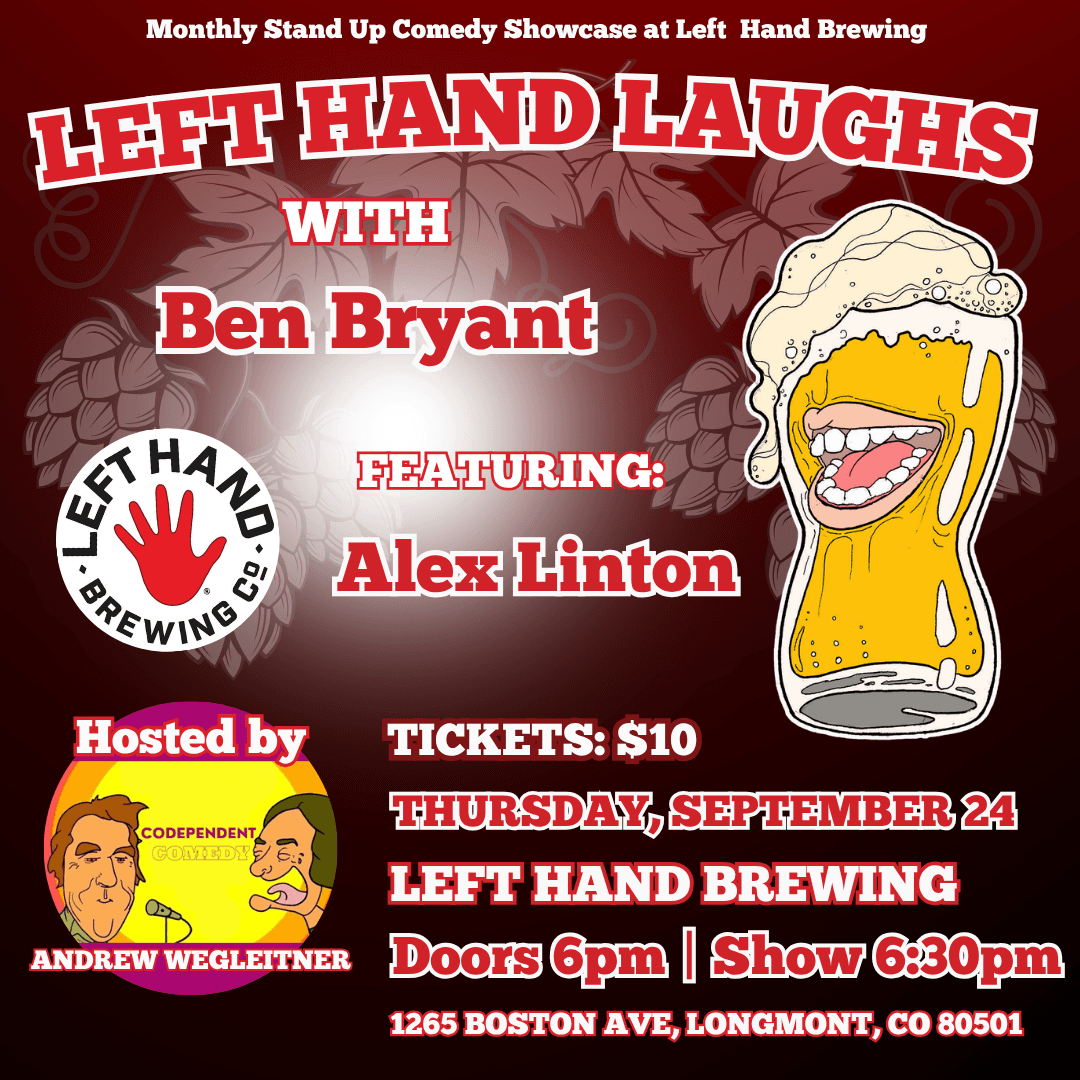 Left Hand Laughs Stand Up Comedy in the Tasting Room