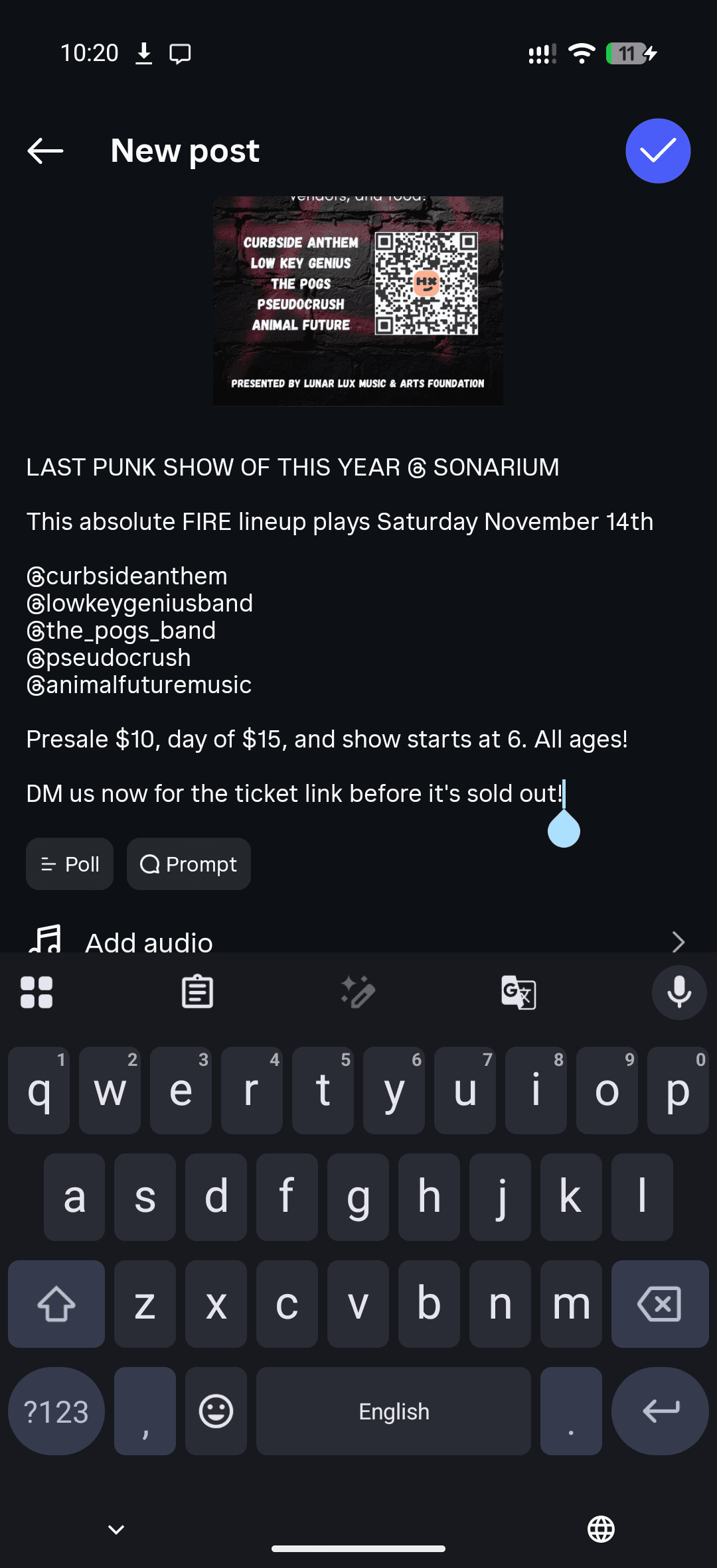 Pop Punk Party at Sonarium