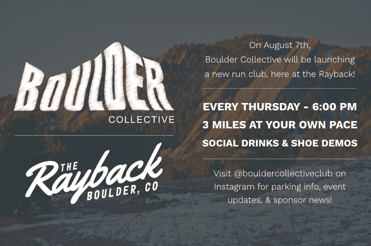 Boulder Collective and The Rayback Collective Run Club