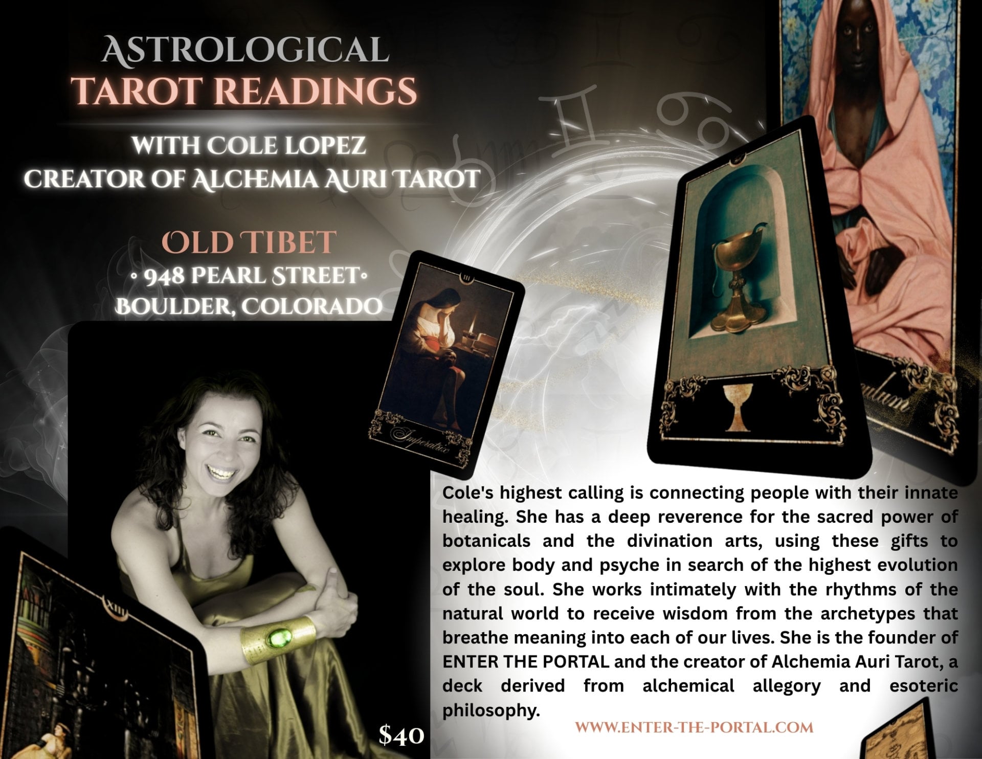 Tarot Readings with Cole Lopez • Creator of Alchemia Auri Tarot