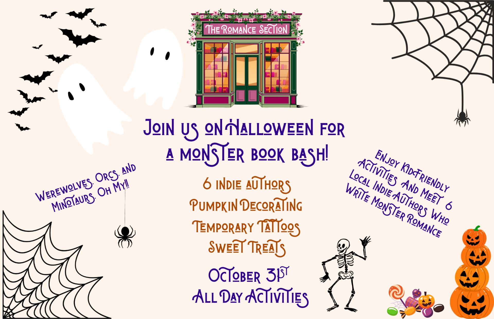 Halloween Book Bash
