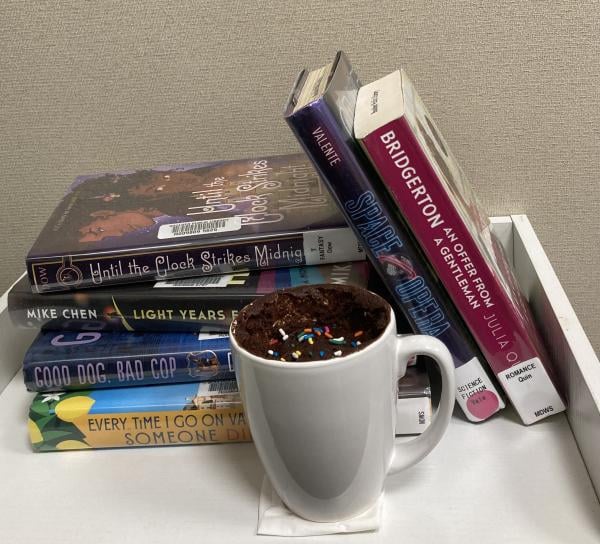 Guilty Pleasures: Books and Cake