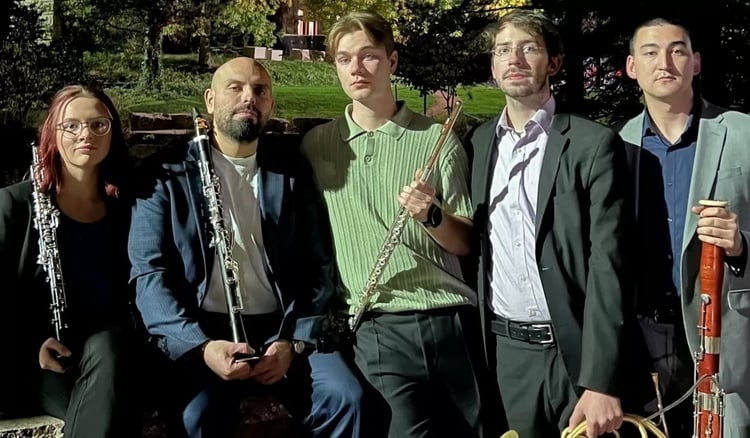 Graduate Woodwind Quintet Recital in Residence: Peakline Wind Quintet | Fall Recital