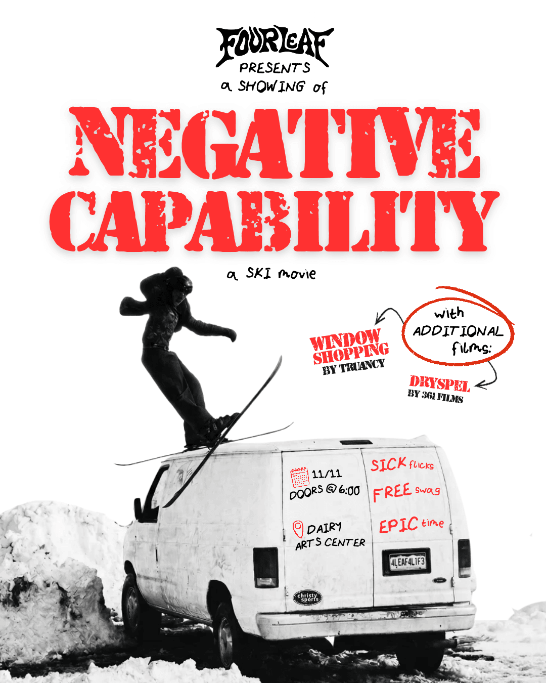 4Leaf Presents: Negative Capability a Ski movie