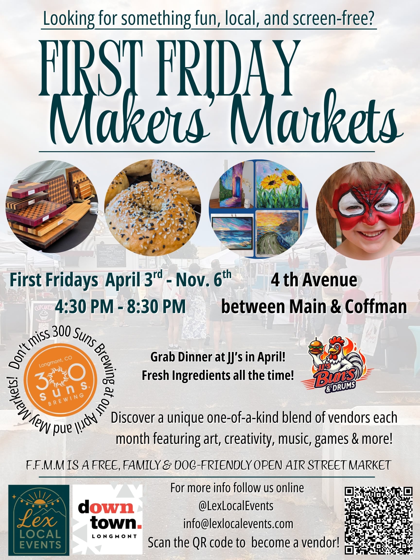First Friday Makers Markets on Fourth