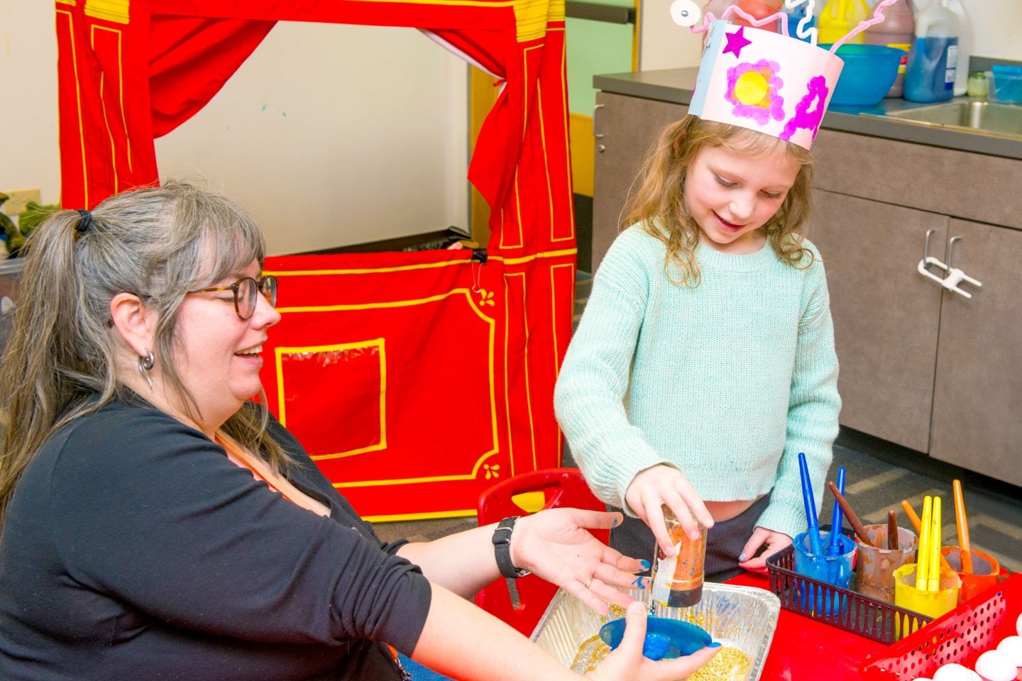 Discovery Days: Art with Ms. Leigh and Henry