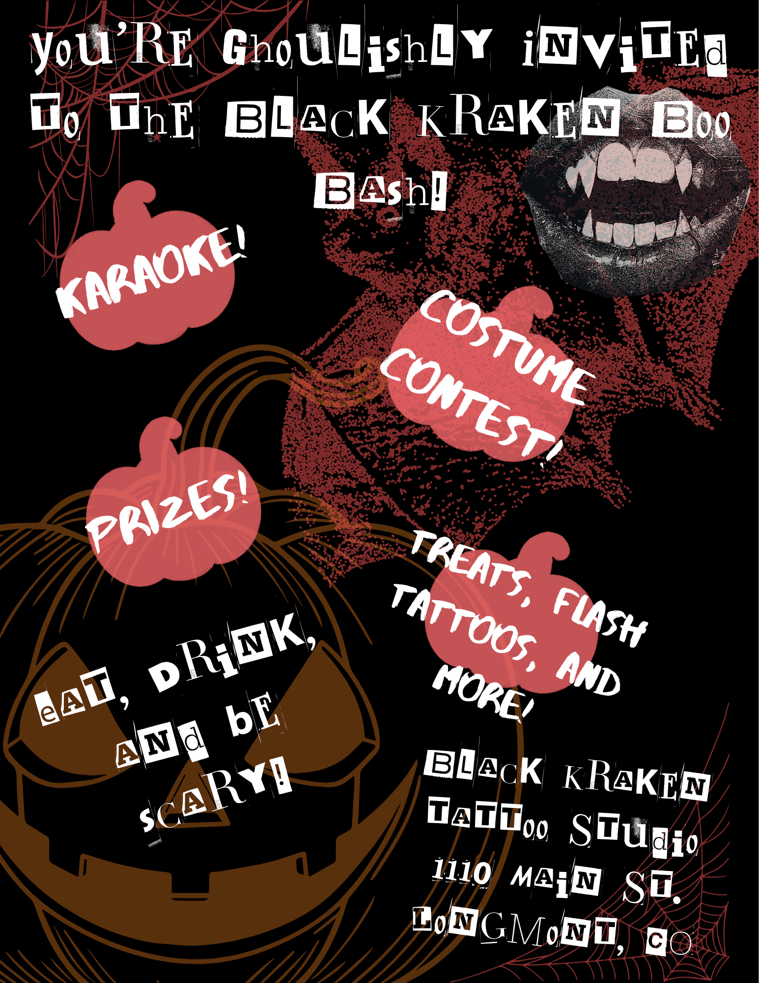 Black Kraken Boo Bash
