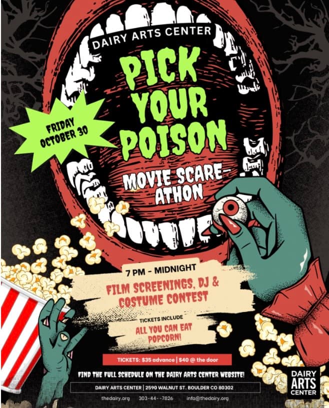 Pick Your Poison: Movie Scare-athon